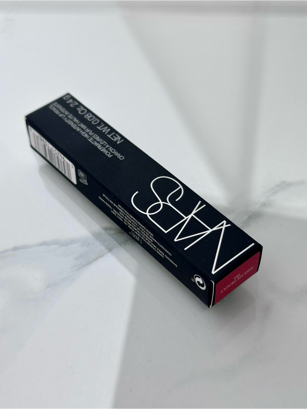NARS Powermatte Lip Pencil Kiss Me Deadly 183 Red New In Box - Picture 3 of 10